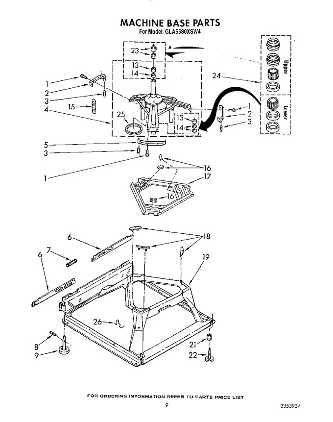 Diagram for GLA5580XSG4