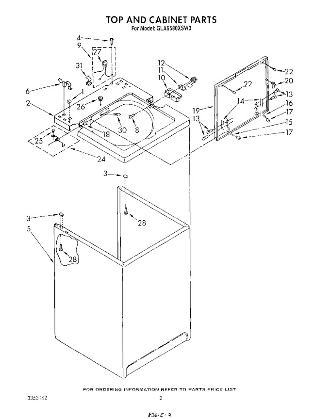 Diagram for GLA5580XSM3