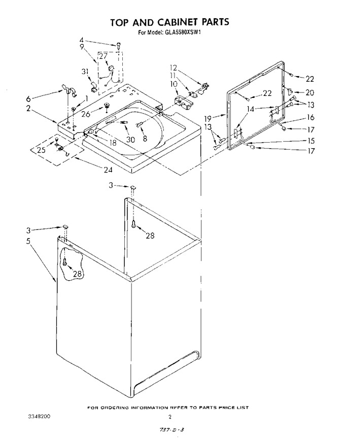 Diagram for GLA5580XSN1