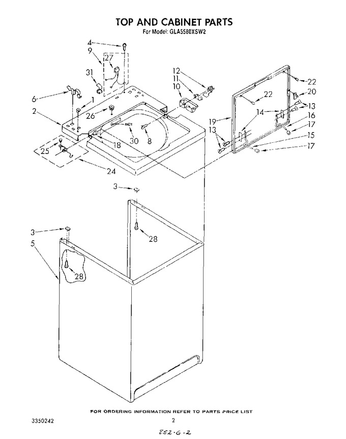 Diagram for GLA5580XSN2