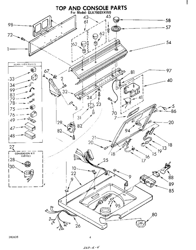 Diagram for GLA7900XKW0