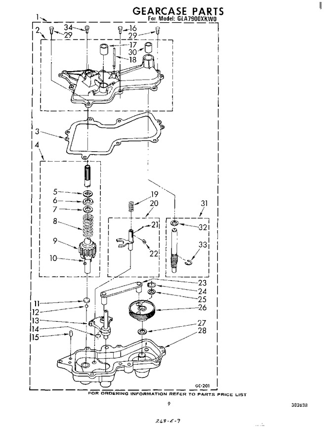 Diagram for GLA7900XKW0