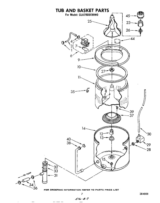 Diagram for GLA7900XMW0