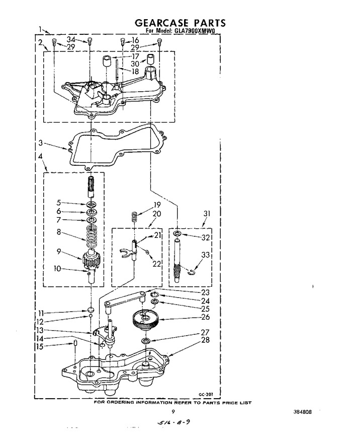 Diagram for GLA7900XMW0