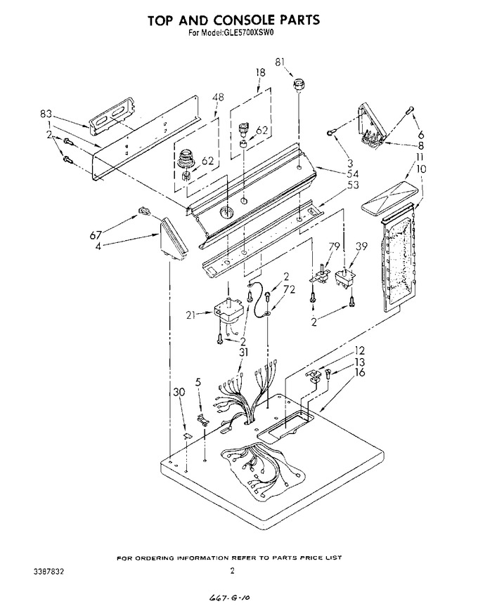 Diagram for GLE5700XSN0