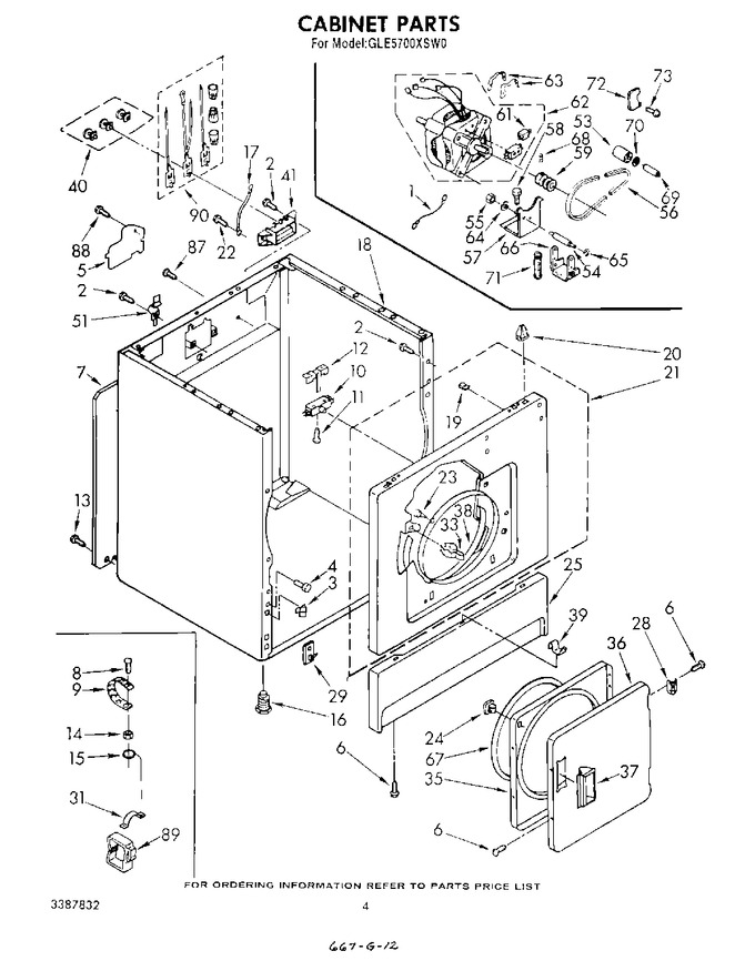 Diagram for GLE5700XSN0