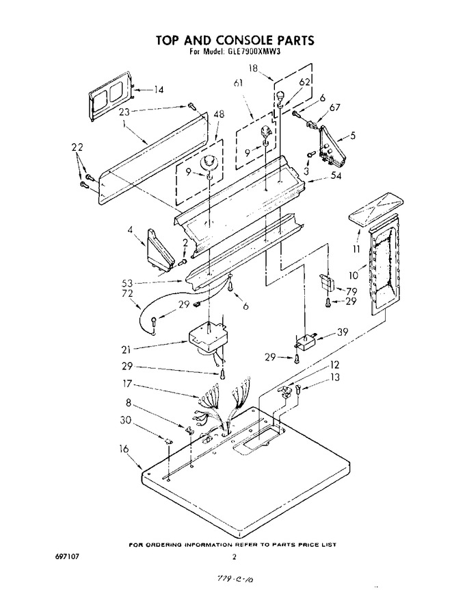 Diagram for GLE7900XMW3