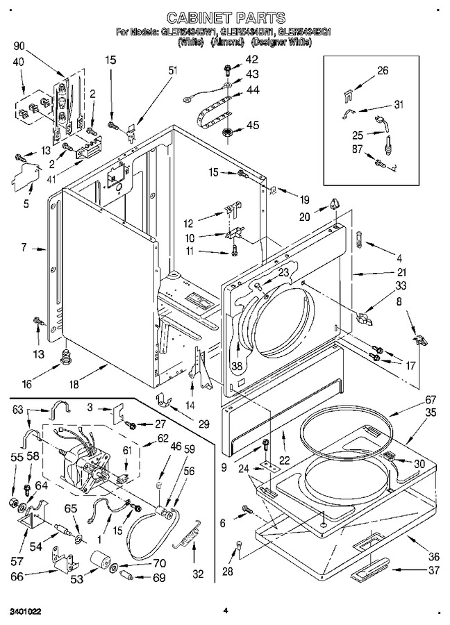 Diagram for GLER5434BW1
