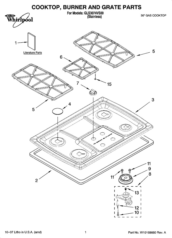 Diagram for GLS3074VS00
