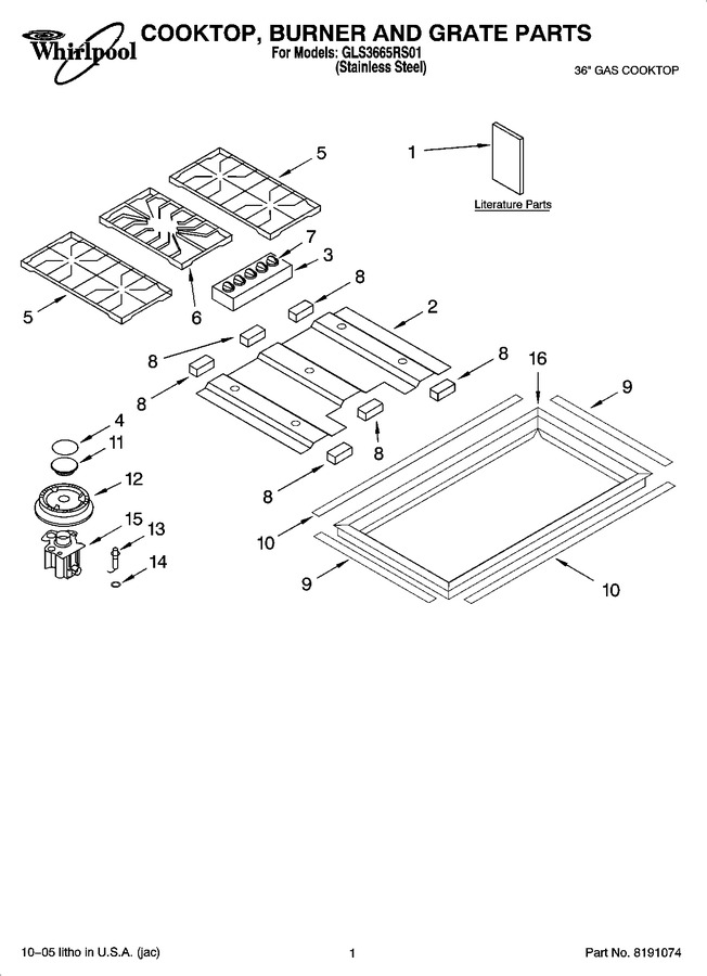 Diagram for GLS3665RS01