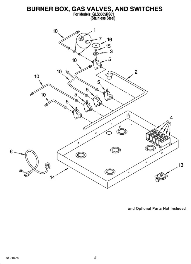 Diagram for GLS3665RS01