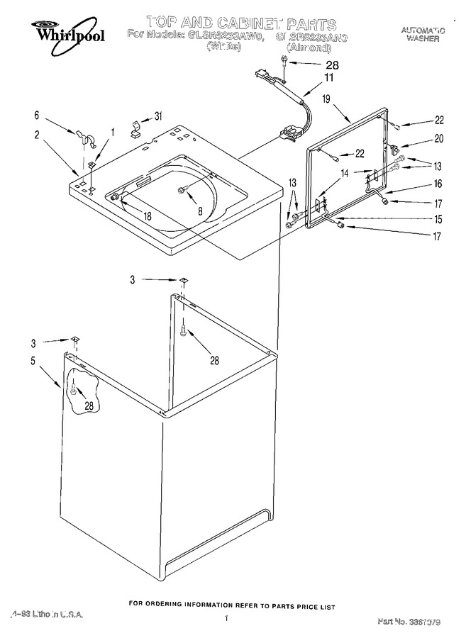 Diagram for GLSR5233AW0