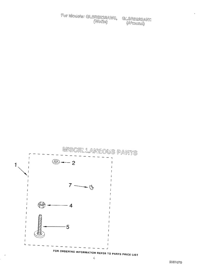 Diagram for GLSR5233AW0