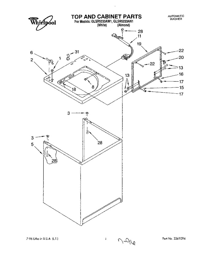 Diagram for GLSR5233AW1
