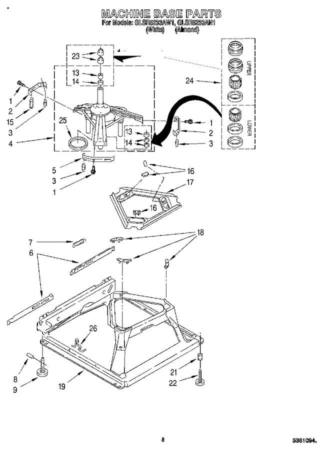 Diagram for GLSR5233AW1