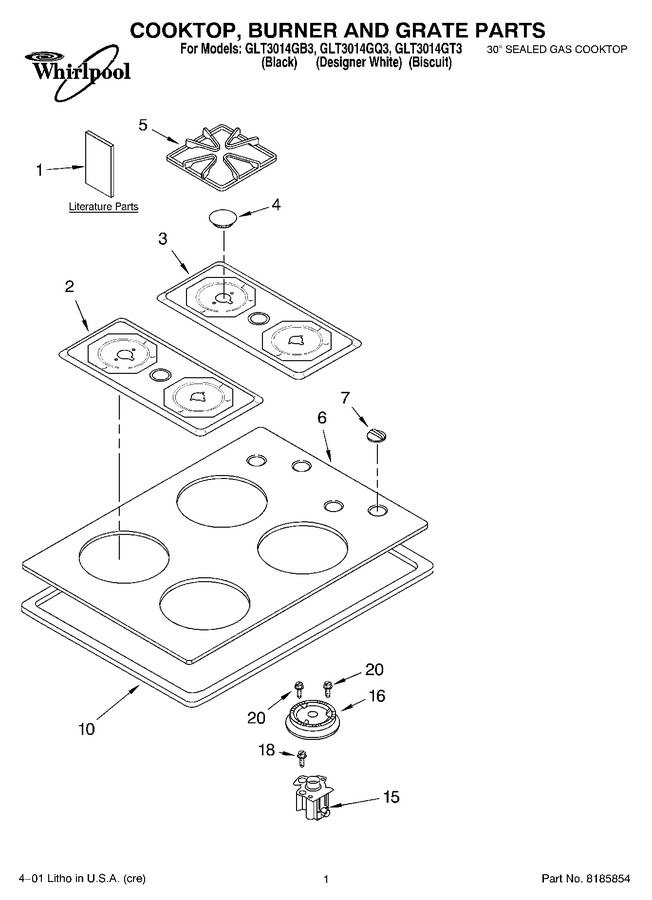 Diagram for GLT3014GB3