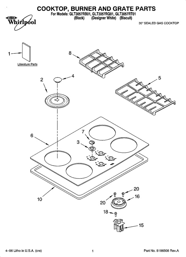 Diagram for GLT3057RQ01