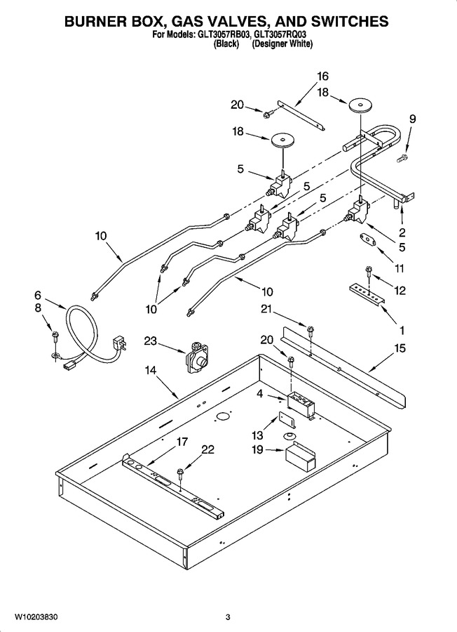 Diagram for GLT3057RQ03