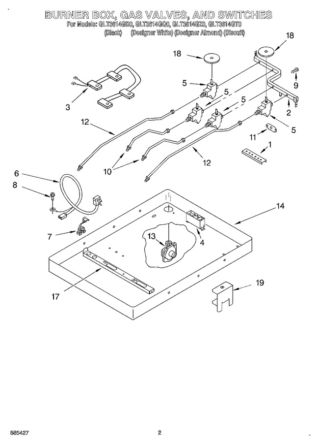 Diagram for GLT3614GQ0