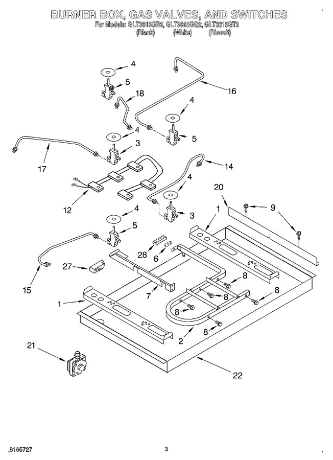 Diagram for GLT3615GB2