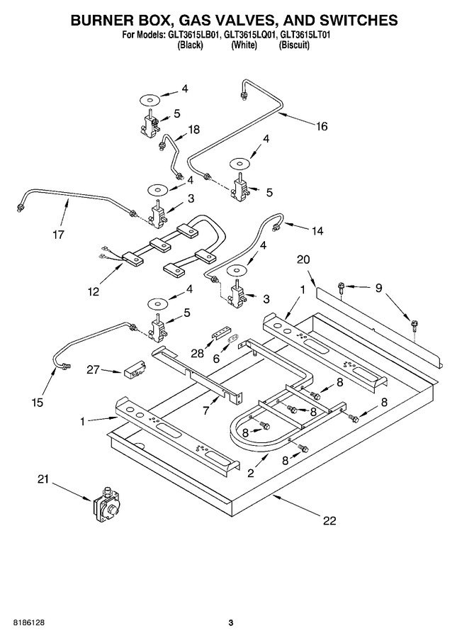 Diagram for GLT3615LB01