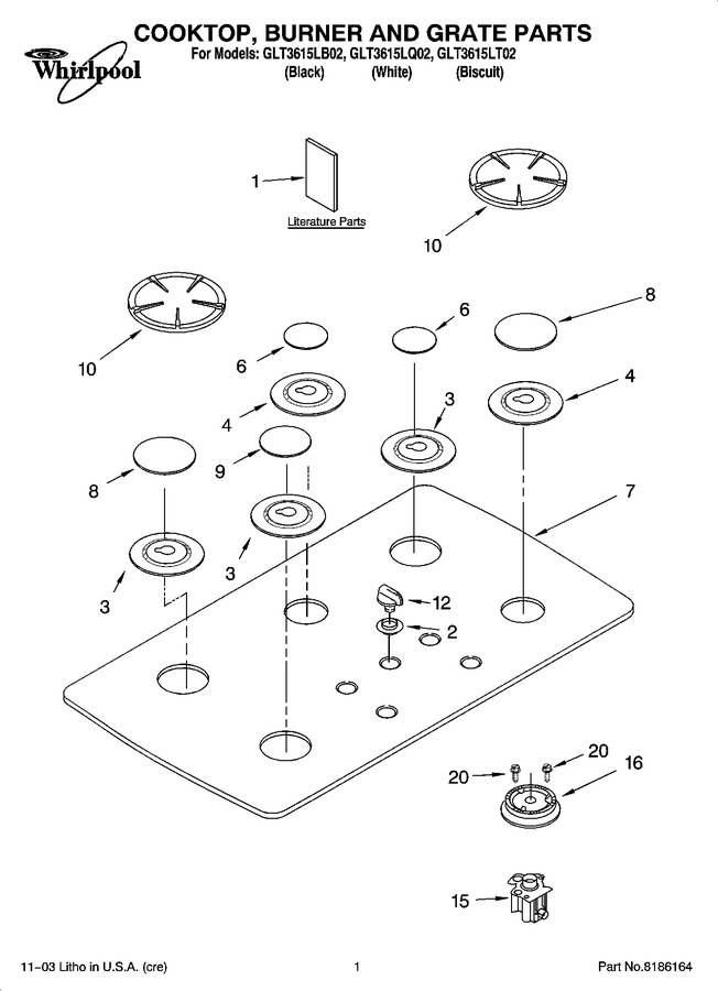Diagram for GLT3615LQ02