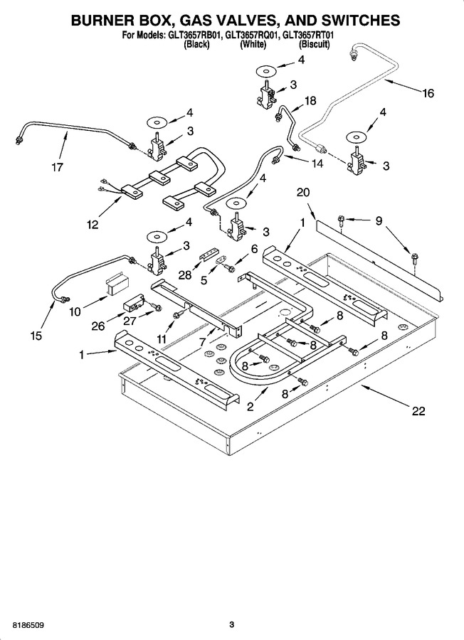 Diagram for GLT3657RB01