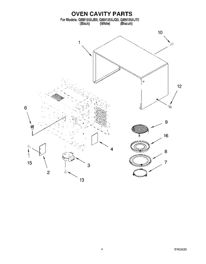 Diagram for GM8155XJB0