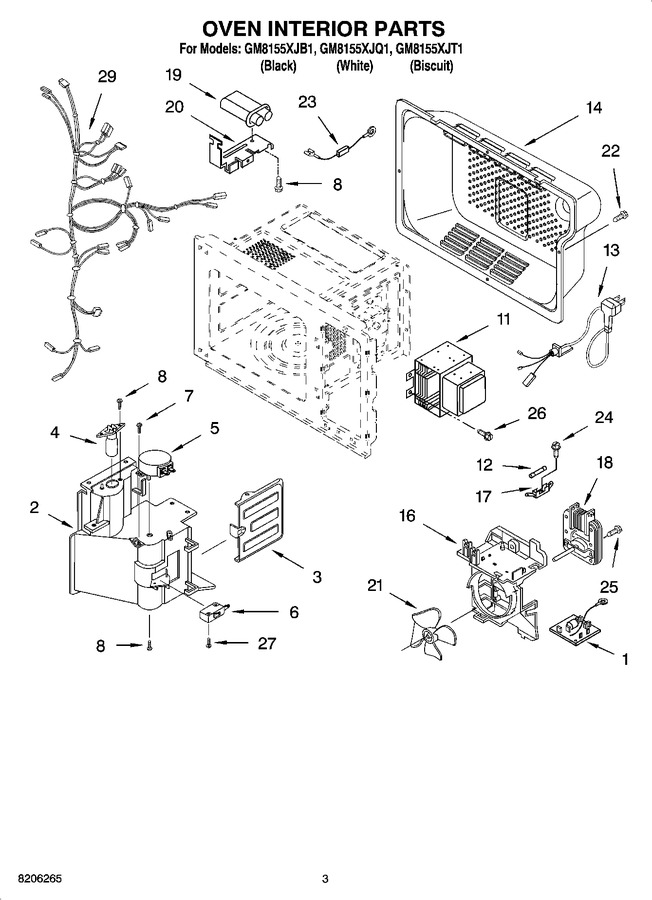 Diagram for GM8155XJQ1
