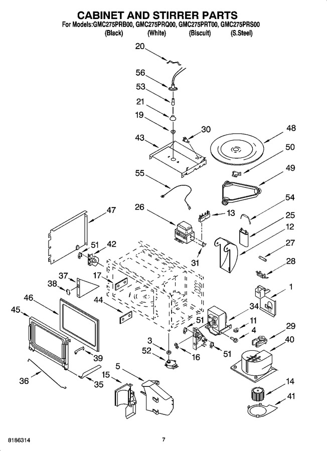 Diagram for GMC275PRT00