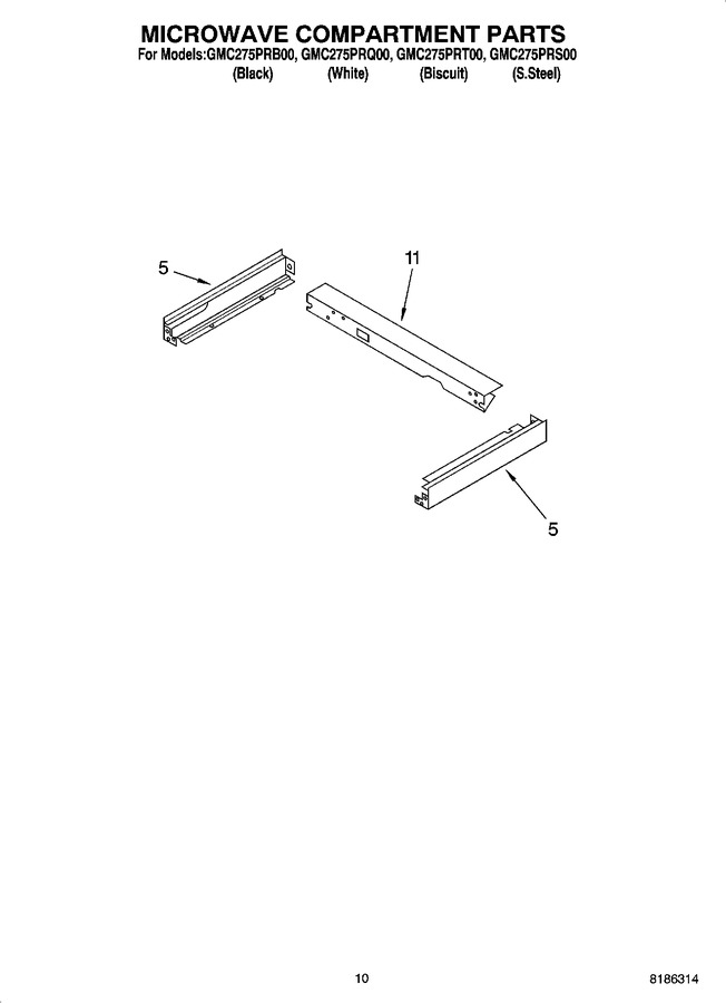 Diagram for GMC275PRT00