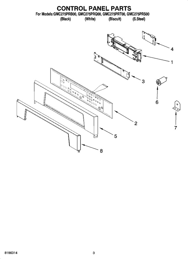 Diagram for GMC275PRT00