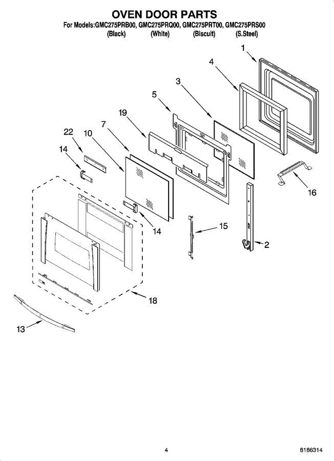 Diagram for GMC275PRT00