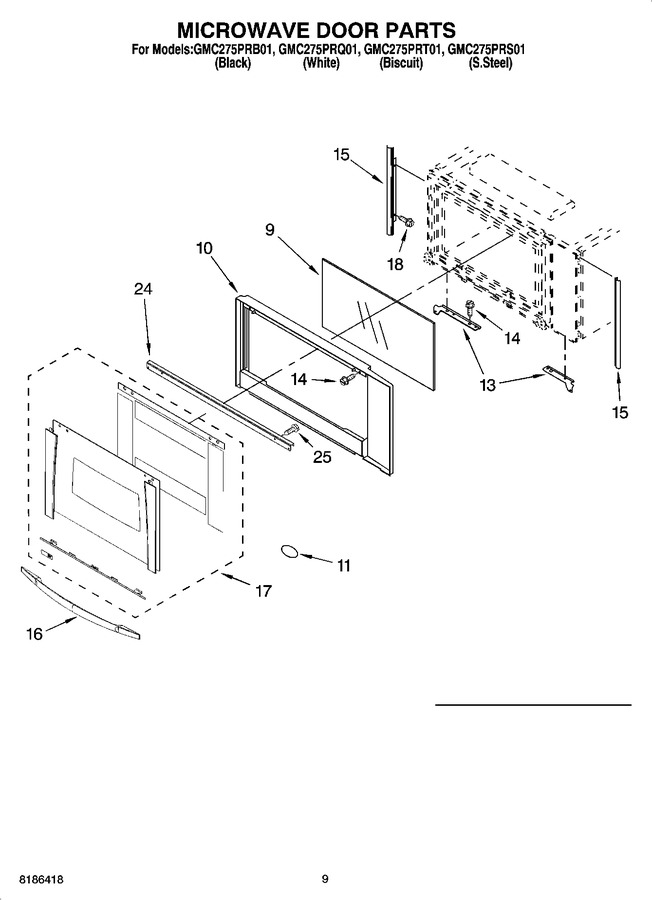 Diagram for GMC275PRT01