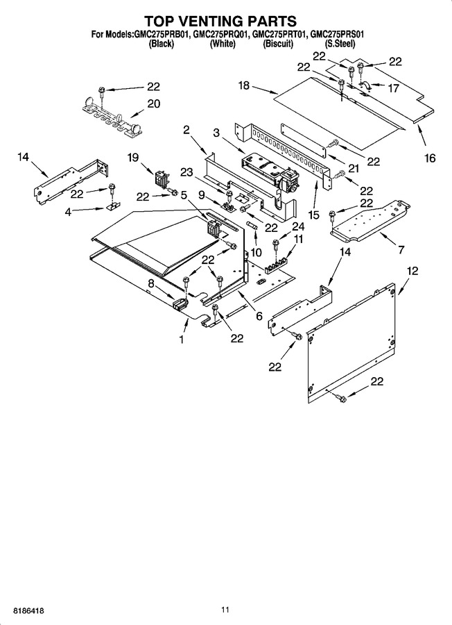 Diagram for GMC275PRQ01