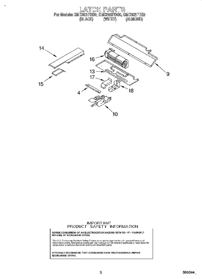 Diagram for GMC305PDZ0
