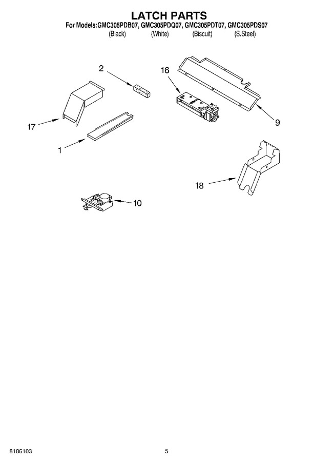 Diagram for GMC305PDQ07