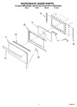 Diagram for 08 - Microwave Door Parts