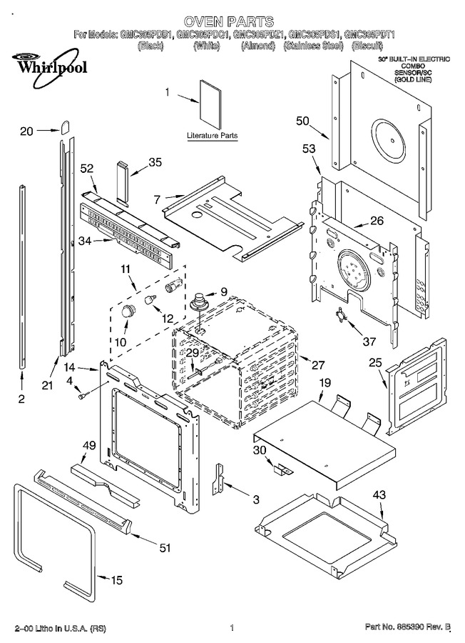 Diagram for GMC305PDZ1