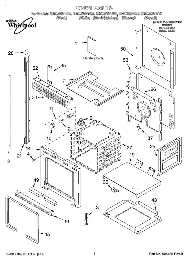 Diagram for GMC305PDZ2