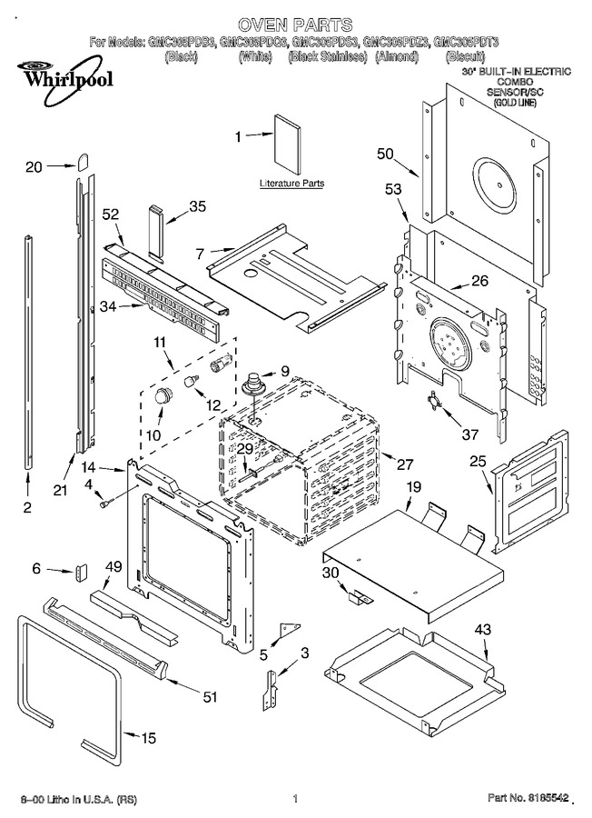 Diagram for GMC305PDZ3