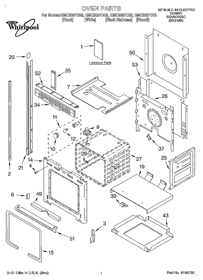 Diagram for GMC305PDS5