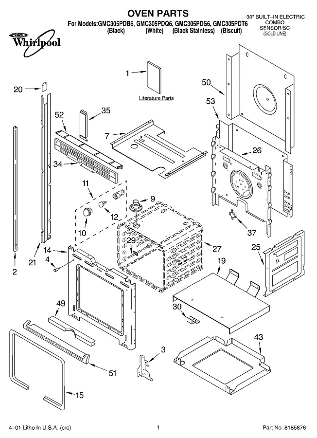 Diagram for GMC305PDQ6