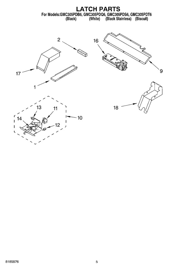 Diagram for GMC305PDS6