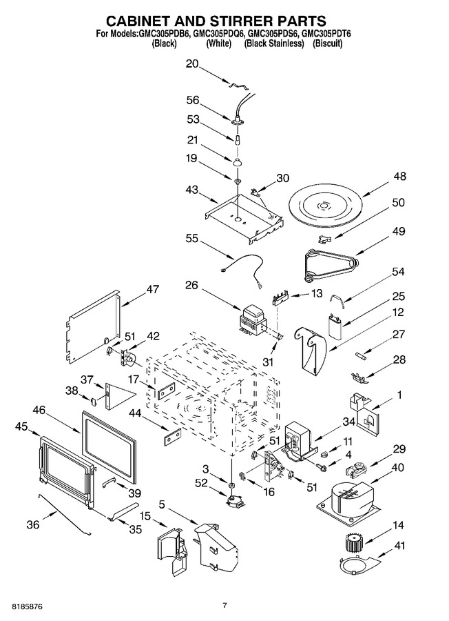 Diagram for GMC305PDS6
