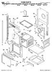 Diagram for 01 - Oven Parts