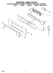 Diagram for 02 - Control Panel Parts