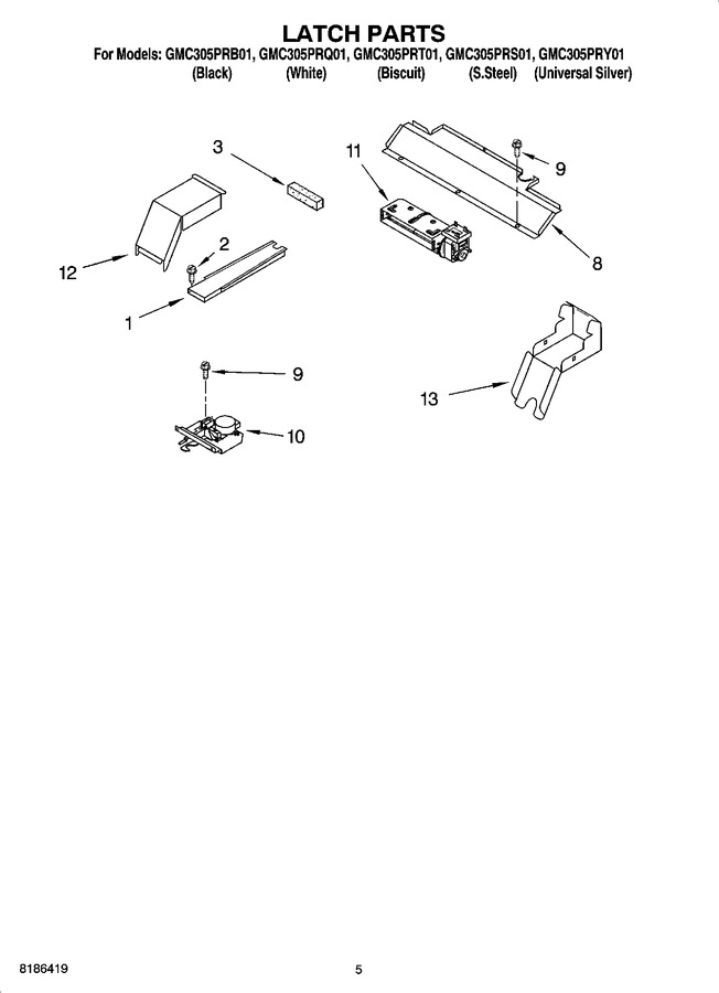 Diagram for GMC305PRY01