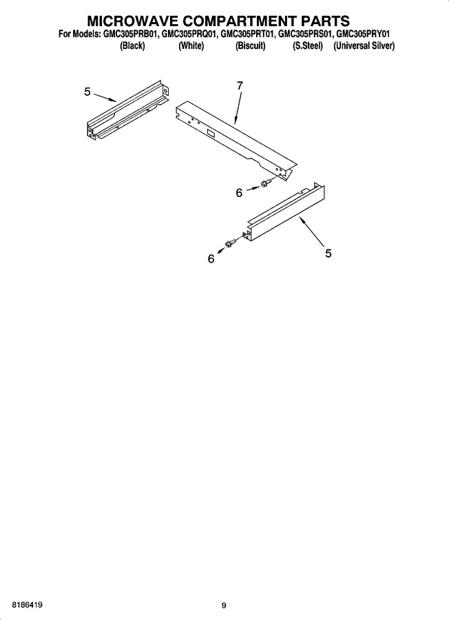 Diagram for GMC305PRY01
