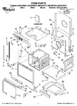 Diagram for 01 - Oven Parts